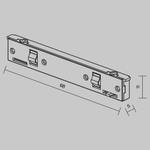 Комплектующие для систем освещения с токоведущими элементами Technical TRA184IPC-1B