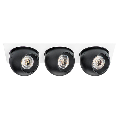 Купить i536747474 Светильник INTERO LED 9W*3 850LM*3 24G БЕЛЫЙ/ЧЕРНЫЙ 4000K (217536+217074+217074+217074)