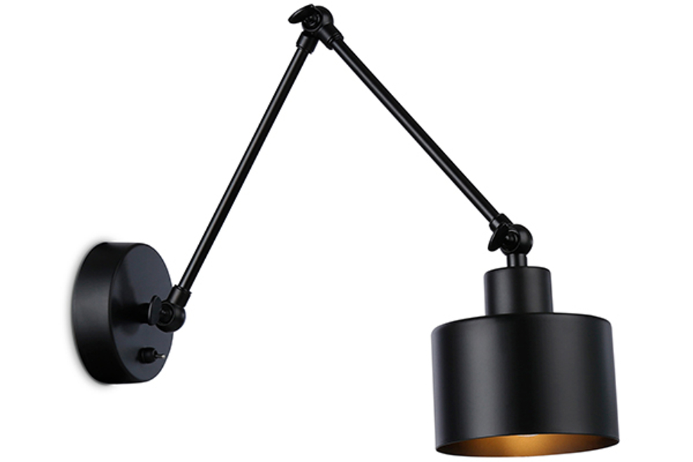 TR8148 BK черный E27 max 40W 340*120*490