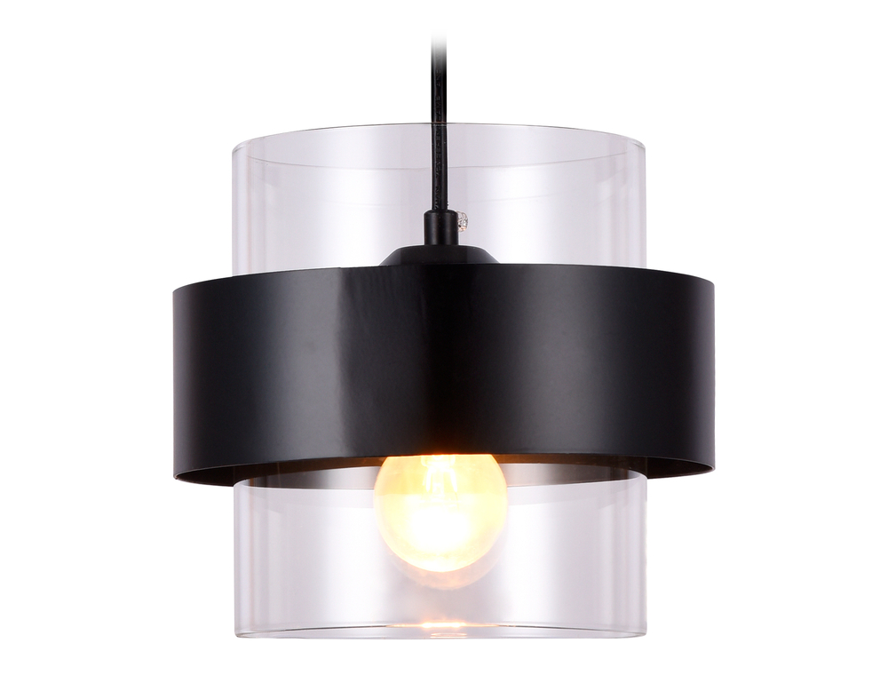 TR3646 BK/CL черный/прозрачный E27 max 40W D180*950