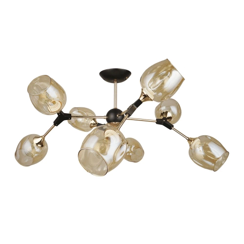 Купить Люстра на штанге Arte Lamp SEPPIA A4211PL-8BK