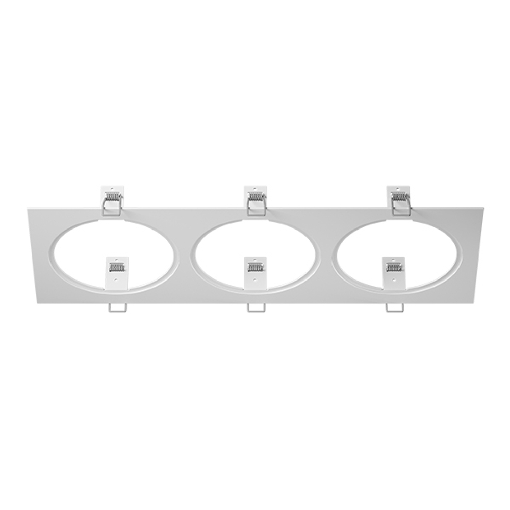 217836 Рамка INTERO 111 Triple QUADRO БЕЛЫЙ