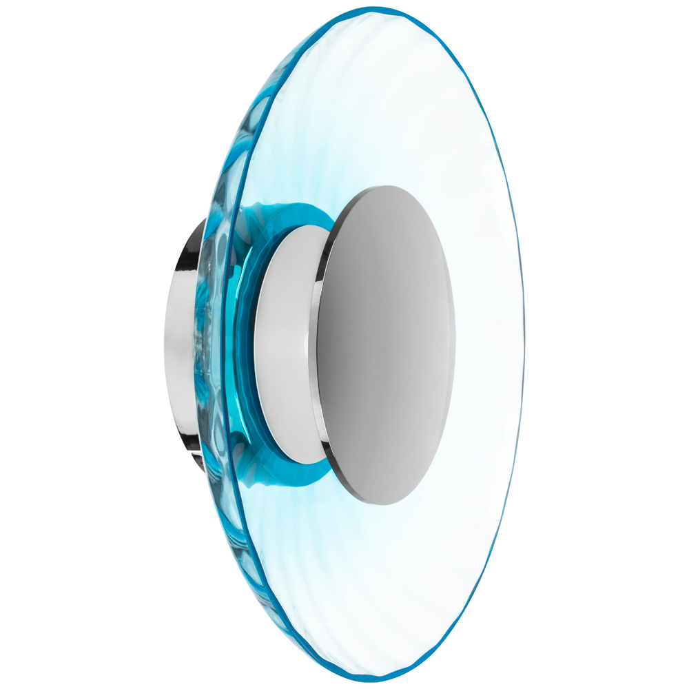 809025 Настенно-потолочный светильник CELESTA LED 24W 600LM ХРОМ/ГОЛУБОЙ 3000K