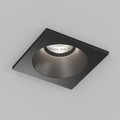 Купить DK2131-BK Встраиваемый влагозащищённый светильник COVE, IP44, до 15 Вт LED, GU10, алюминий, чёрный