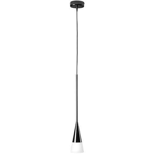 Купить 804117 Подвес CONICITA 1х40W E14 ЧЕРНЫЙ/БЕЛЫЙ