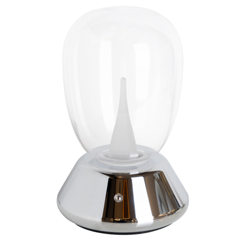Купить 807904 Настольная лампа UOVO III LED 10W 800LM G ХРОМ/ПРОЗРАЧНЫЙ 3000K