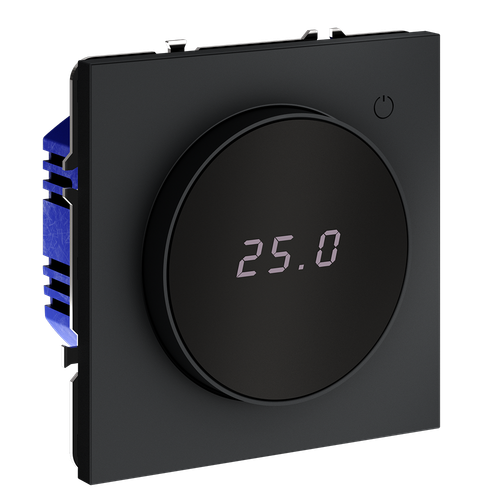 Купить Терморегулятор электронный VOLTUM S70 с индикацией и датчиком, для теплого пола, (графит)