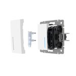 W8010102/ Блок LED подсветки для выключателя 2 шт. (голубой) W8010102