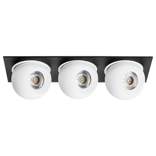 Купить i537626262 Светильник INTERO LED 9W*3 850LM*3 24G ЧЕРНЫЙ/БЕЛЫЙ 3000K (217537+217062+217062+217062)