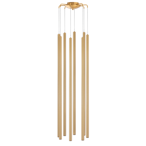 Купить L8T747443 Люстра TUBO LED 40W 2560LM 25G ЗОЛОТО 4000K (574733+747443 (8шт)