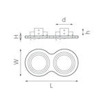 i9260607 Светильник INTERO 111 Double ROUND (217926+217906+217907)