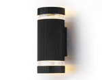 ST2562/2 BK/CL черный/прозрачный IP54 GU10/2 max 35W 235*100*65