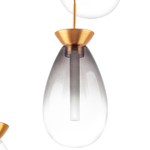 805169 Люстра COLORE LED 6х4W 1100LM ЗОЛОТО/МУЛЬТИКОЛОР 3000K