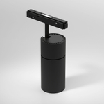 Slim Magnetic Трековый светильник с инновационной антибликовой решеткой 13W 4000K Kars черный 85524/01