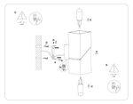 FW2474 WH белый G9 max 40W 155*60*90