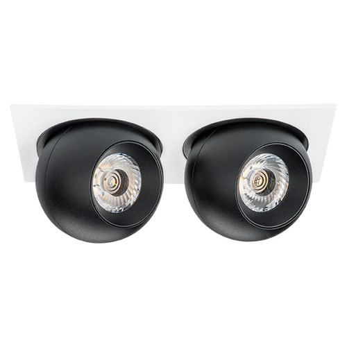 Купить i5267272 Светильник INTERO LED 9W*2 850LM*2 24G БЕЛЫЙ/ЧЕРНЫЙ 3000K (217526+217072+217072)