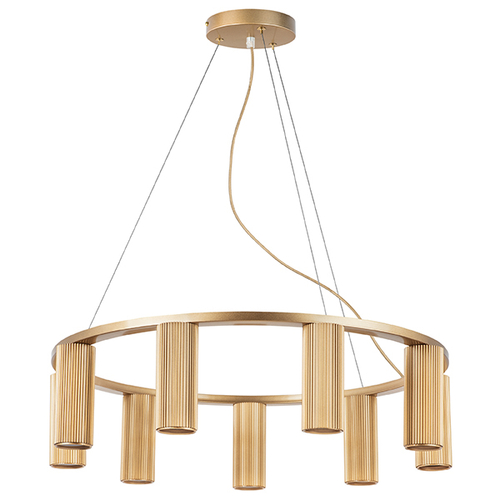 Купить 718093 Люстра ROMA 9х28W GU10 (led) ШАМПАНЬ