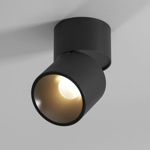Купить Светильник потолочный поворотный светодиодный Rolly 9W 3000K черный 25112/LED