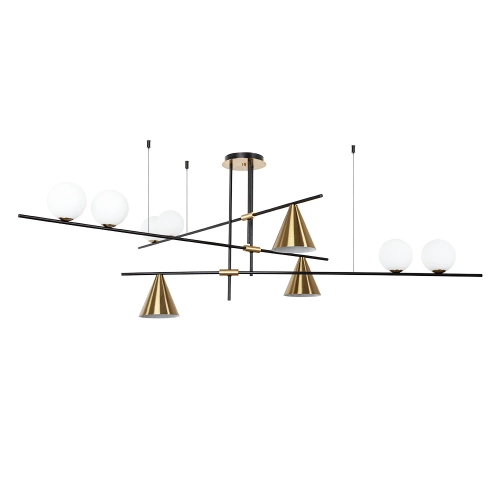 Купить Люстра на штанге Arte Lamp JACOB A7029PL-9BK