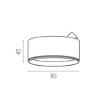 215537 Светильник ALTA PRO тушка LED 15W 1700LM 36G ЧЕРНЫЙ 3000K