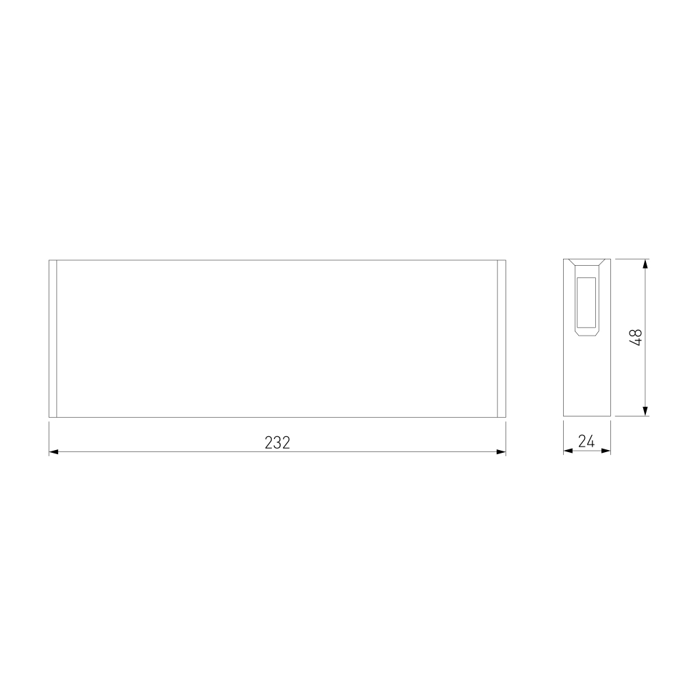 Esthetic Magnetic Трековый светильник 12W 3000K (чёрный) 85123/01