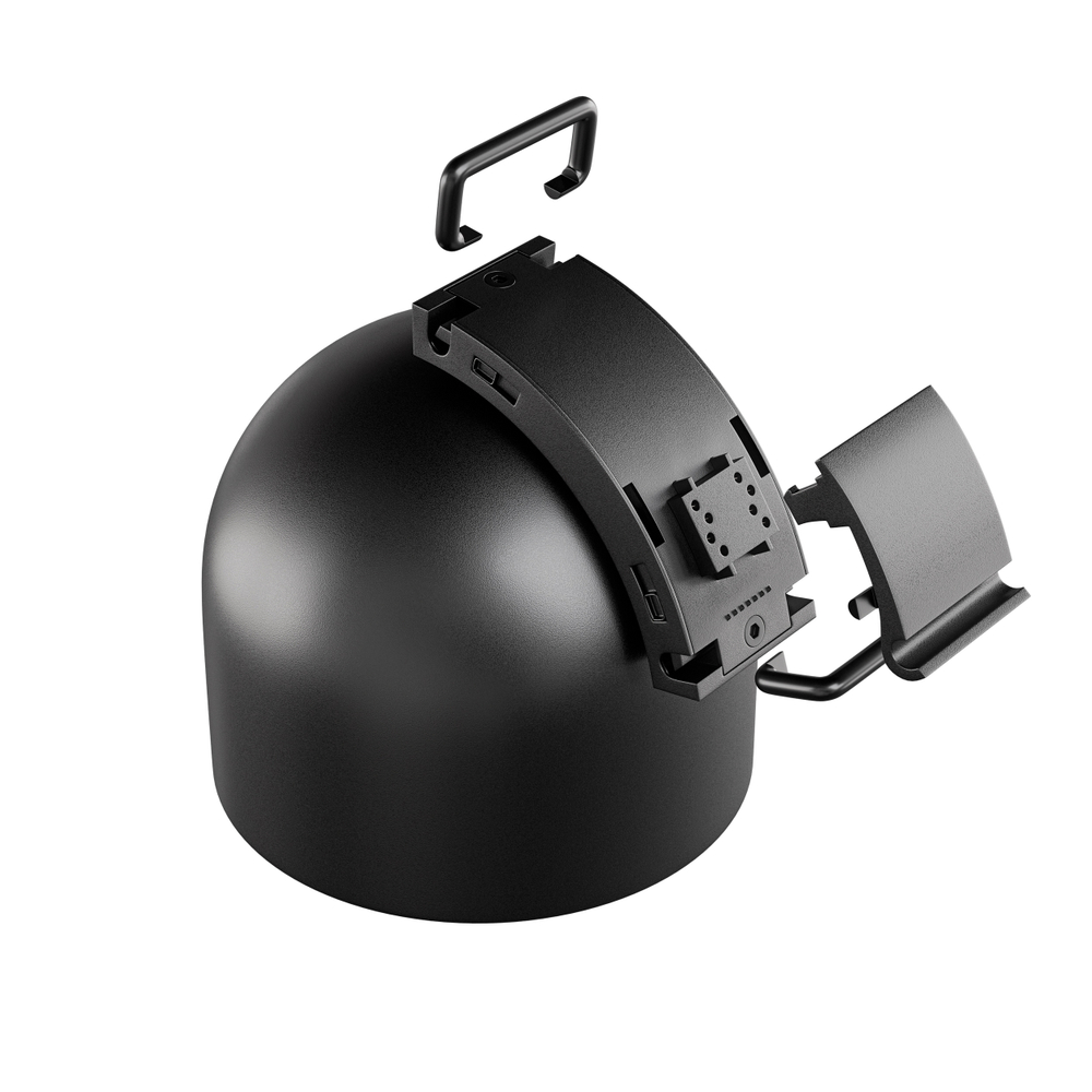 208047 Светильник д/трека 48V NOVE LED 12W 491LM 100G ЧЕРНЫЙ 3000K IP20
