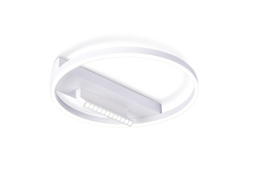 Купить FL51457/1+1 WH белый 60W 3000K-6400K+4200K D500*110 (ПДУ РАДИО 2.4G)