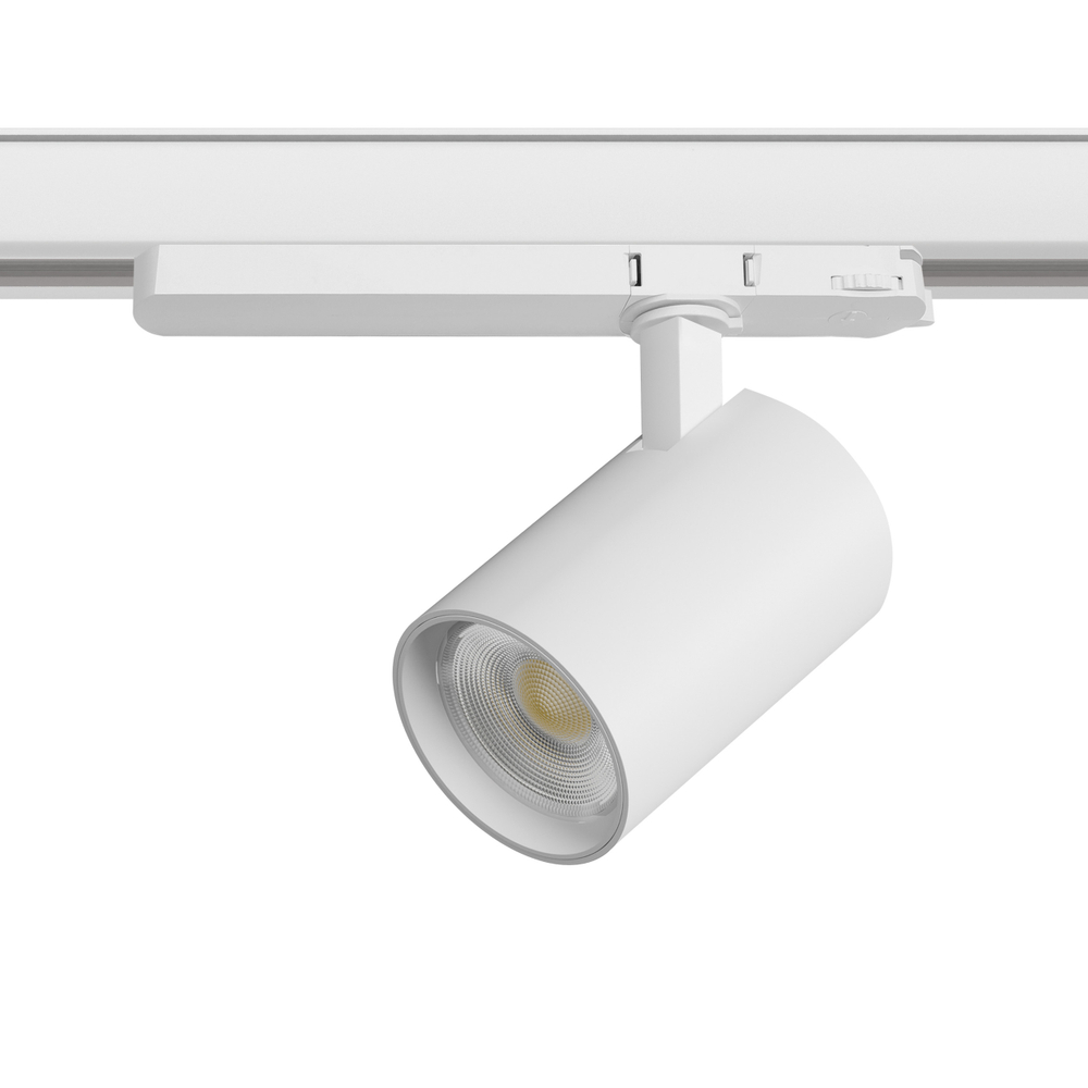 A5236TRIAC Светильник ALTA BASE для трековой системы Quattro с управлением TRIAC LED 24W 3040LM 24G БЕЛЫЙ 3000K с адаптером (215236 + 594056)