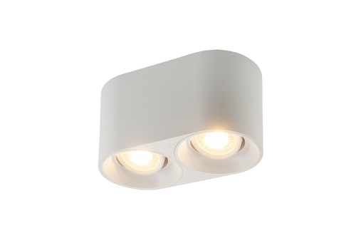 Купить DK3036-WH Светильник накладной IP 20, 10 Вт, GU5.3, LED, белый, пластик