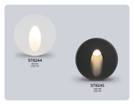 ST8245 BK черный IP65 LED 3000K 3W D82*46