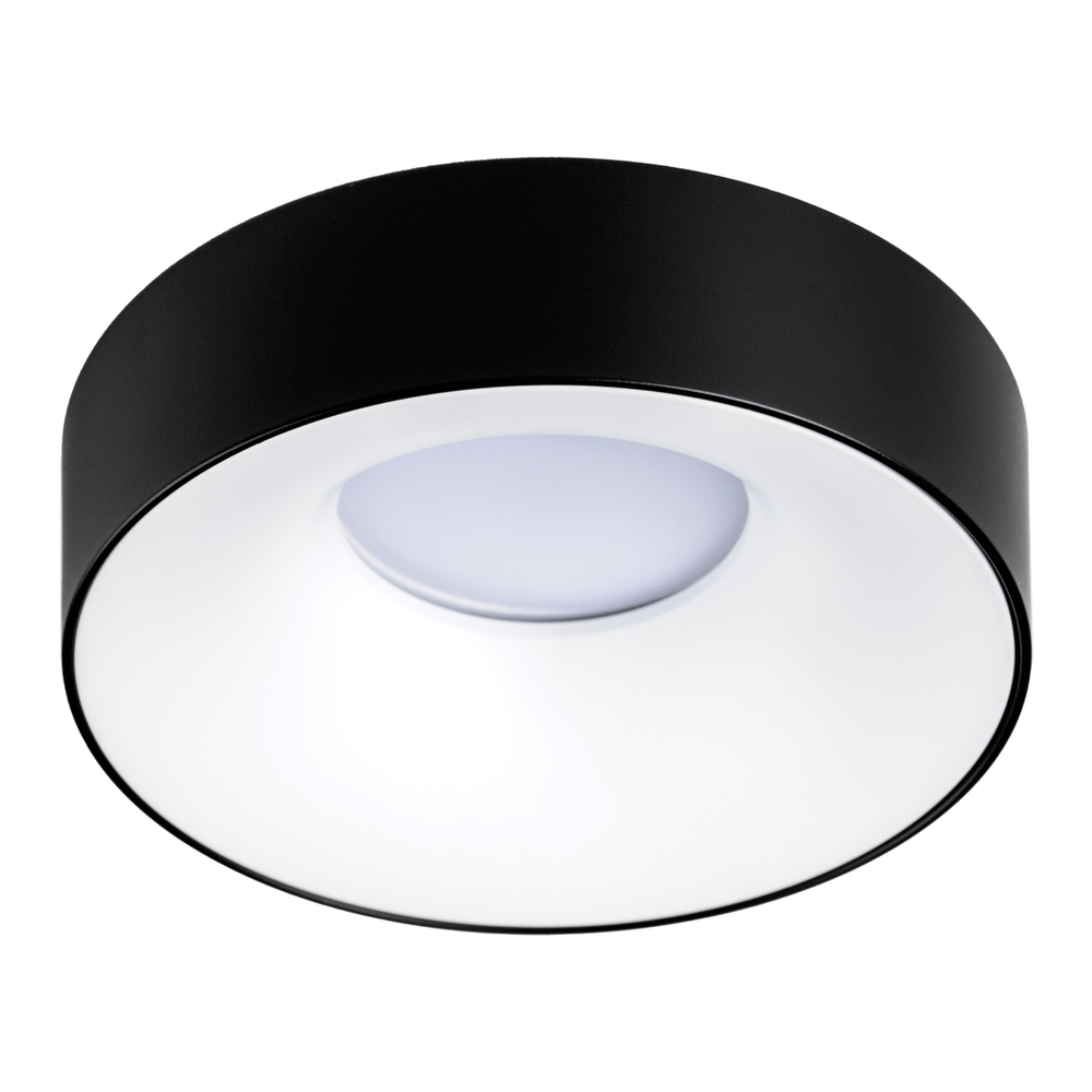 L01002027 Светильник LEVIGO MR16/HP16 БЕЛЫЙ/ЧЕРНЫЙ МАТОВЫЙ (010020+510027)