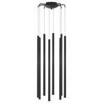 L8T747337 Люстра TUBO LED 40W 2400LM 25G ЧЕРНЫЙ 3000K (574737+747337 (8шт)