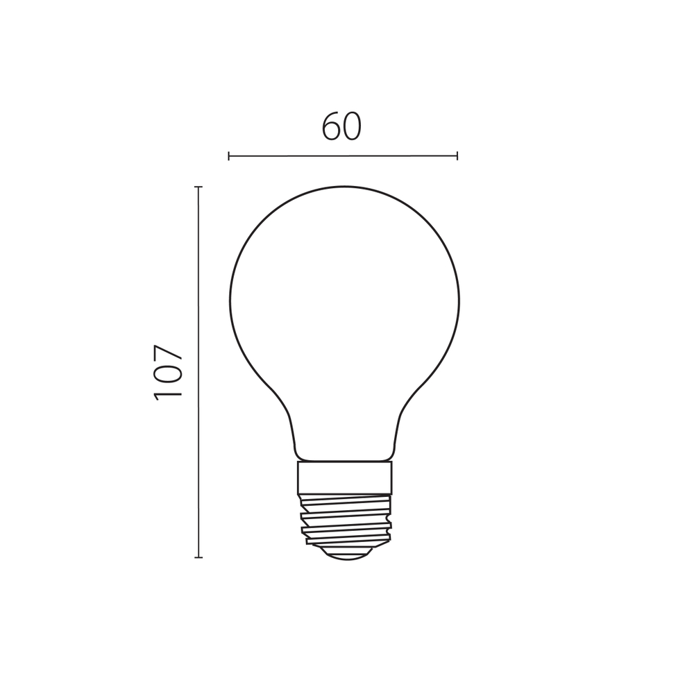 933012 Лампа энергосберегающая LED 220V E27 8W=80W 660LM 360G WH 3000K 15000H