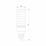 Светодиодная лампа BLE1451 LED 10W 3300K E14 BLE1451
