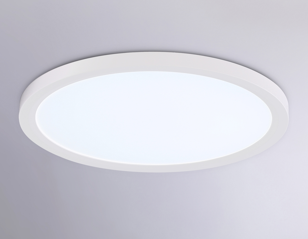 FZ1905 WH белый IP54 26W 3000K-6500K CCT-переключатель D370*25 (Без ПДУ)