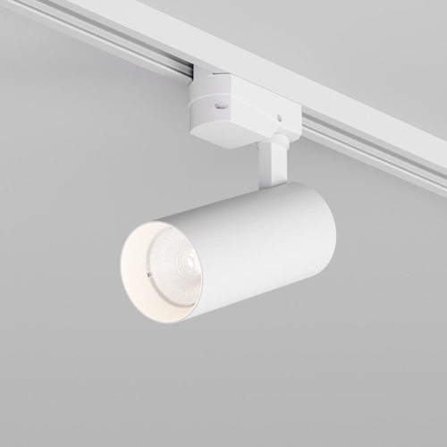 Купить DK6451-WH Трековый светильник SOLID KOPER, 135мм, d60, 220V, LED 3000K, 15W, IP20, белый, алюминий