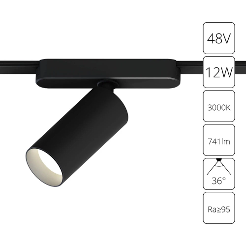 Купить Магнитный трековый светильник Arte Lamp RAPID A1158PL-1BK