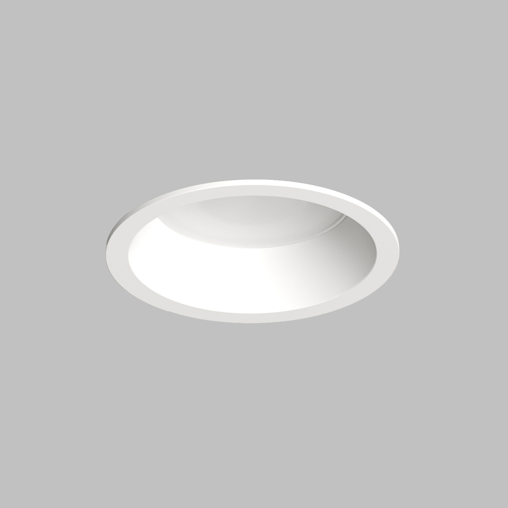 DK3103-WH Встраиваемый влагозащищенный светильник, IP 65, 10 Вт, GU5.3, LED, белый, пластик