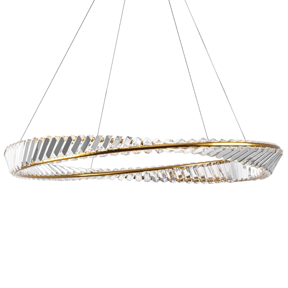 699083 Люстра VIDARE 40W LED 3080LM ЗОЛОТО 3000K IP20