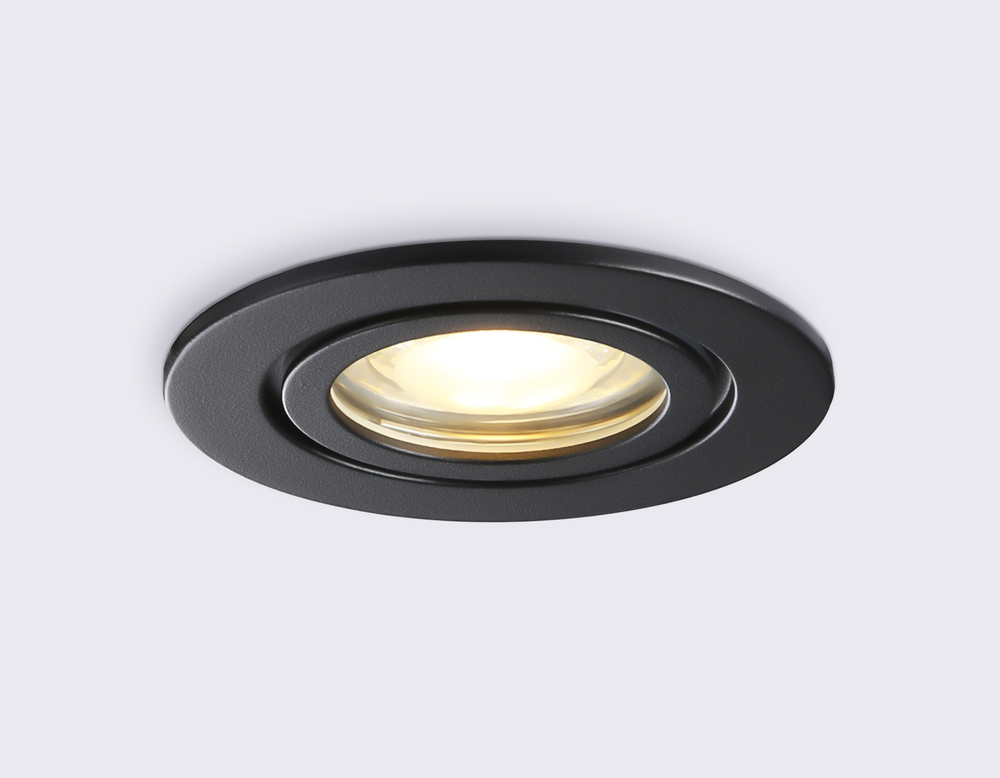 TN1151 BK черный IP44 GU5.3 D85*28