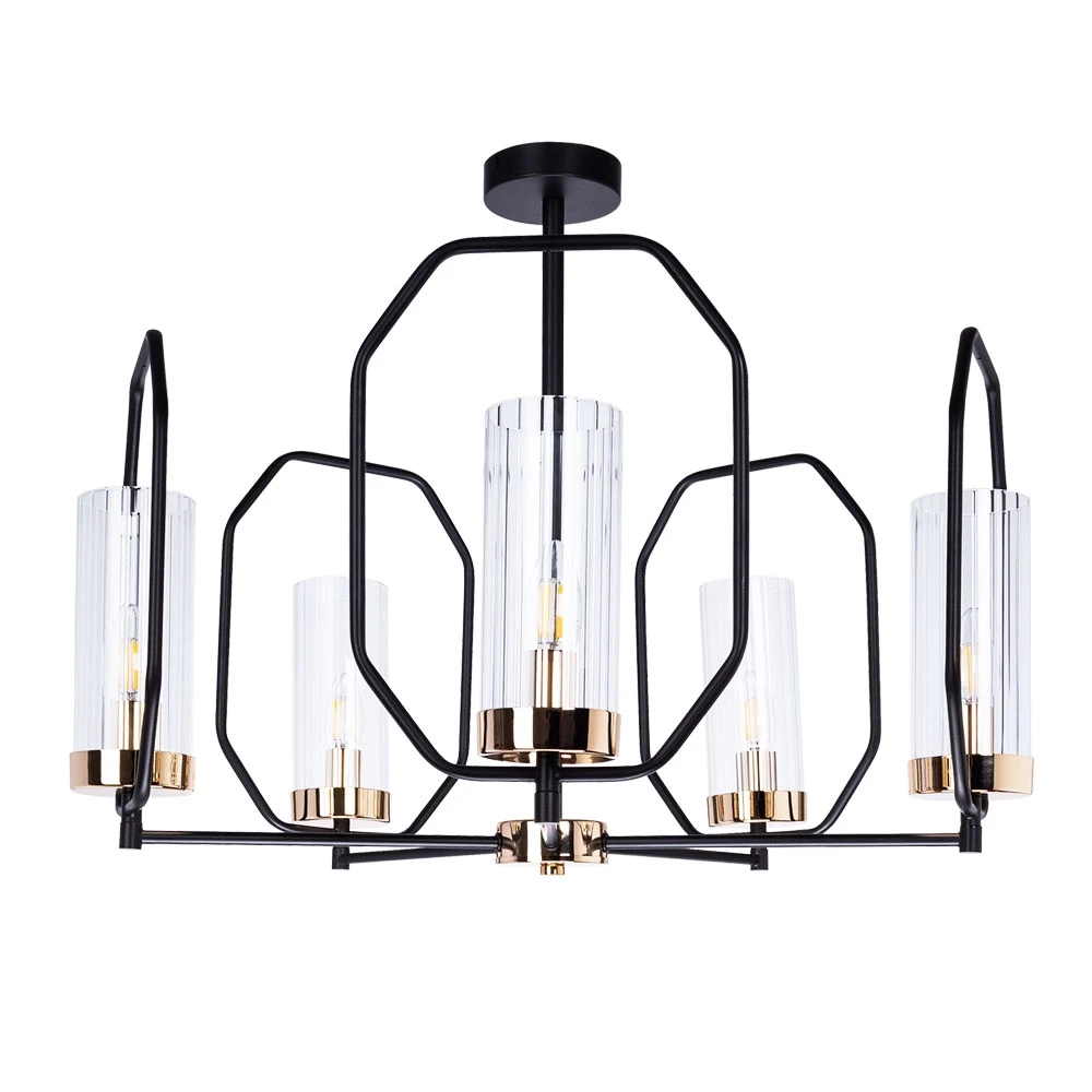 Потолочная люстра Arte Lamp CELAENO A7004PL-5BK
