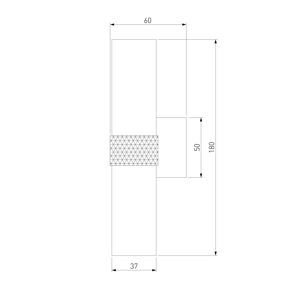 Светильник настенный светодиодный Steel 40119/LED черный