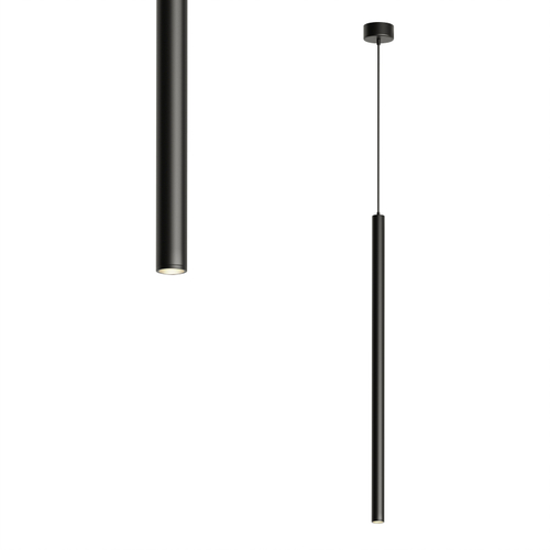 Купить DK4303-BK Подвесной светильник со встроенным светодиодом, 5W, IP 20, 3000K, черный, алюминий