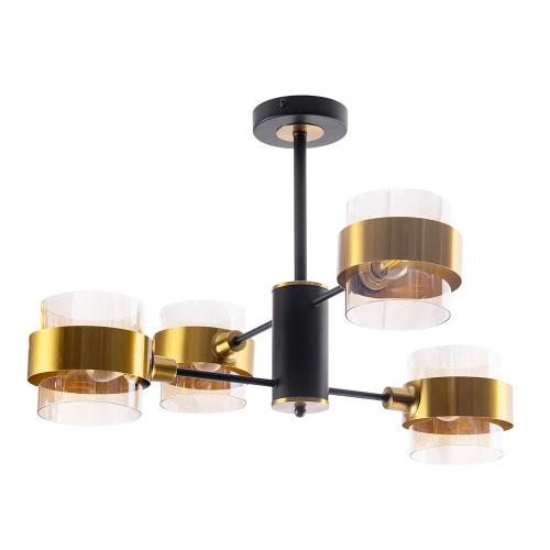 Купить Люстра на штанге Arte Lamp CARLO A8205SP-4BK