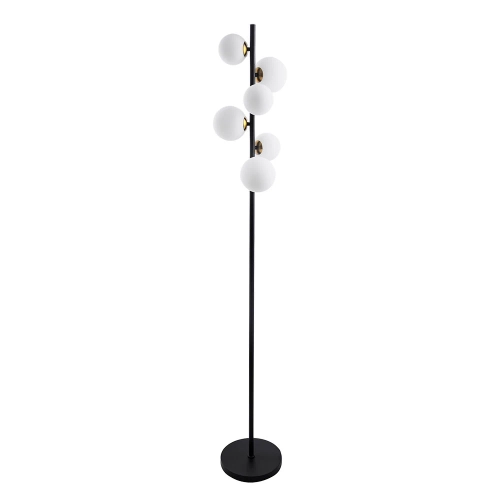 Купить Торшер Arte Lamp GEMINI A2243PN-6BK