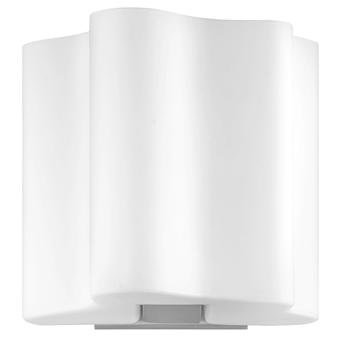 Купить 802610 Бра NUBI 1х40W E14 ХРОМ/БЕЛЫЙ