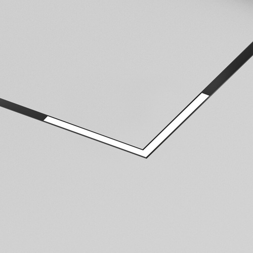 Купить DK8314-BK Линейный угловой светильник-коннектор SMART LINEAR ZigBee, 18 Вт, 2700–6500K, 120°, Ra90, 100–265VAC, алюминий, черный
