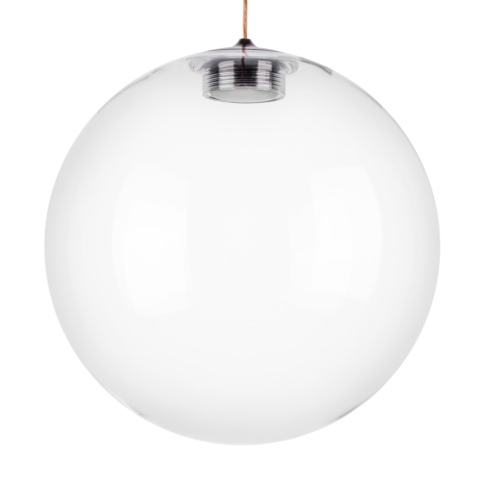 801010 Люстра SFERETTA LED 1х3W 145LM КОФЕЙНЫЙ/ПРОЗРАЧНЫЙ 3000K