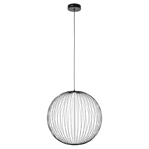 Купить 734067 Люстра SOLE 23W LED 1856LM 120G ЧЕРНЫЙ МАТОВЫЙ 3000K