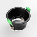 010057 Светильник LEVIGO BASE Round X1 MR16 ЧЕРНЫЙ